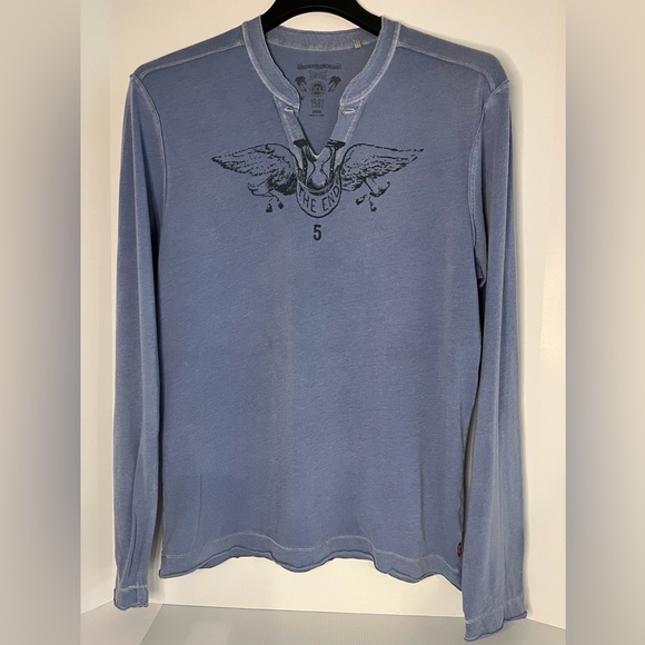 Guess Other - Guess Jeans Long Sleeve Fine Cotton Blend Graphic Top